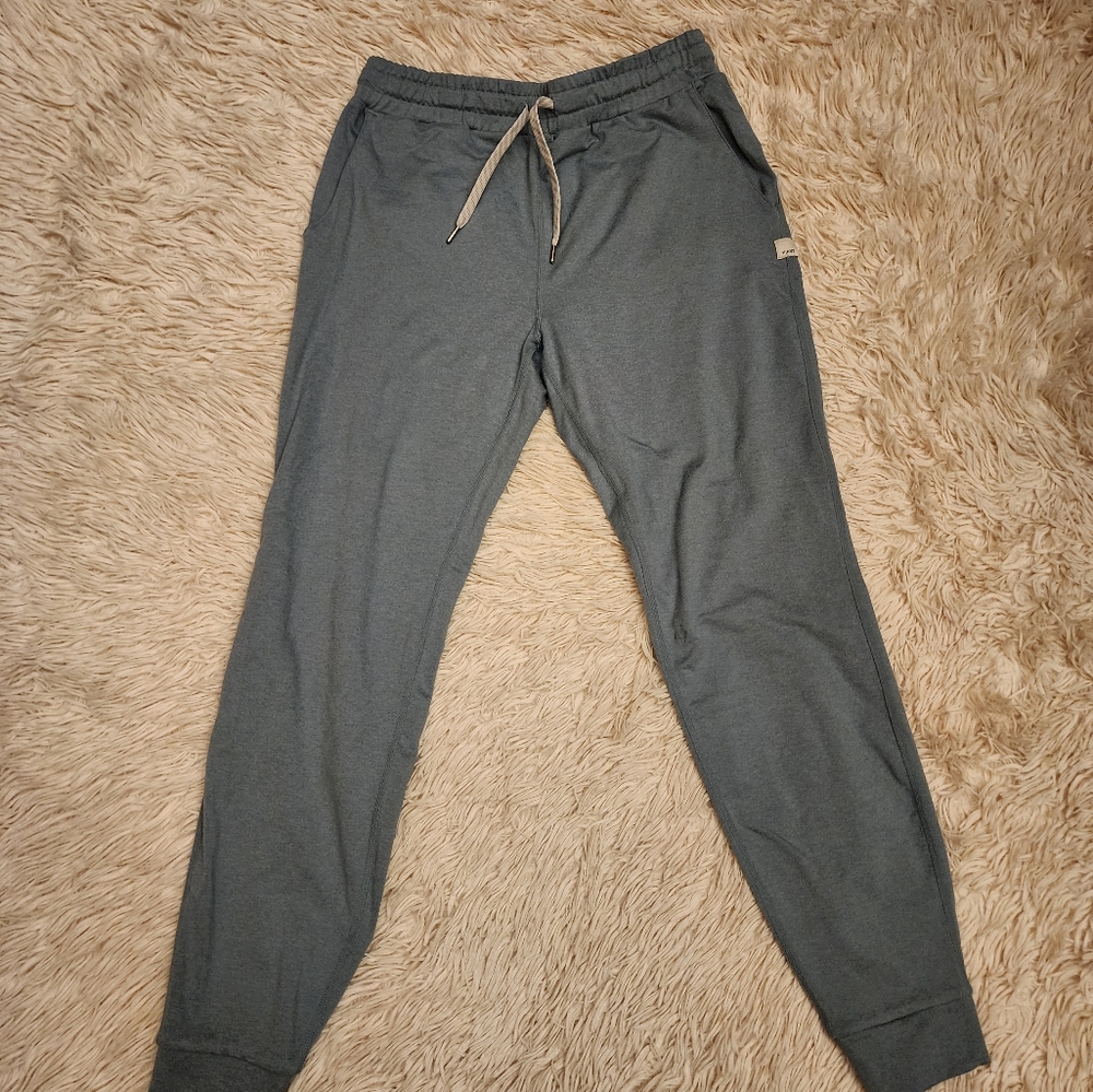 Vuori performance joggers stormy heather